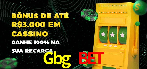 Gbg Bet melhor bônus de depósito