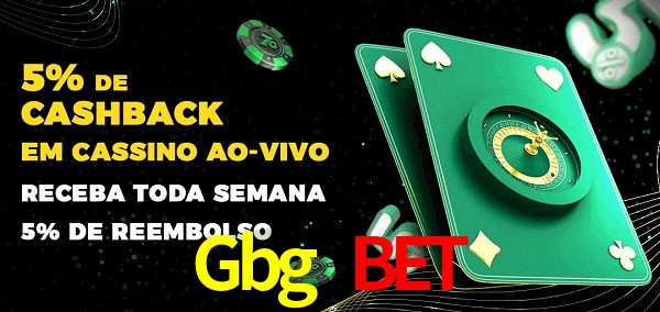 Promoções do cassino ao Vivo Gbg Bet